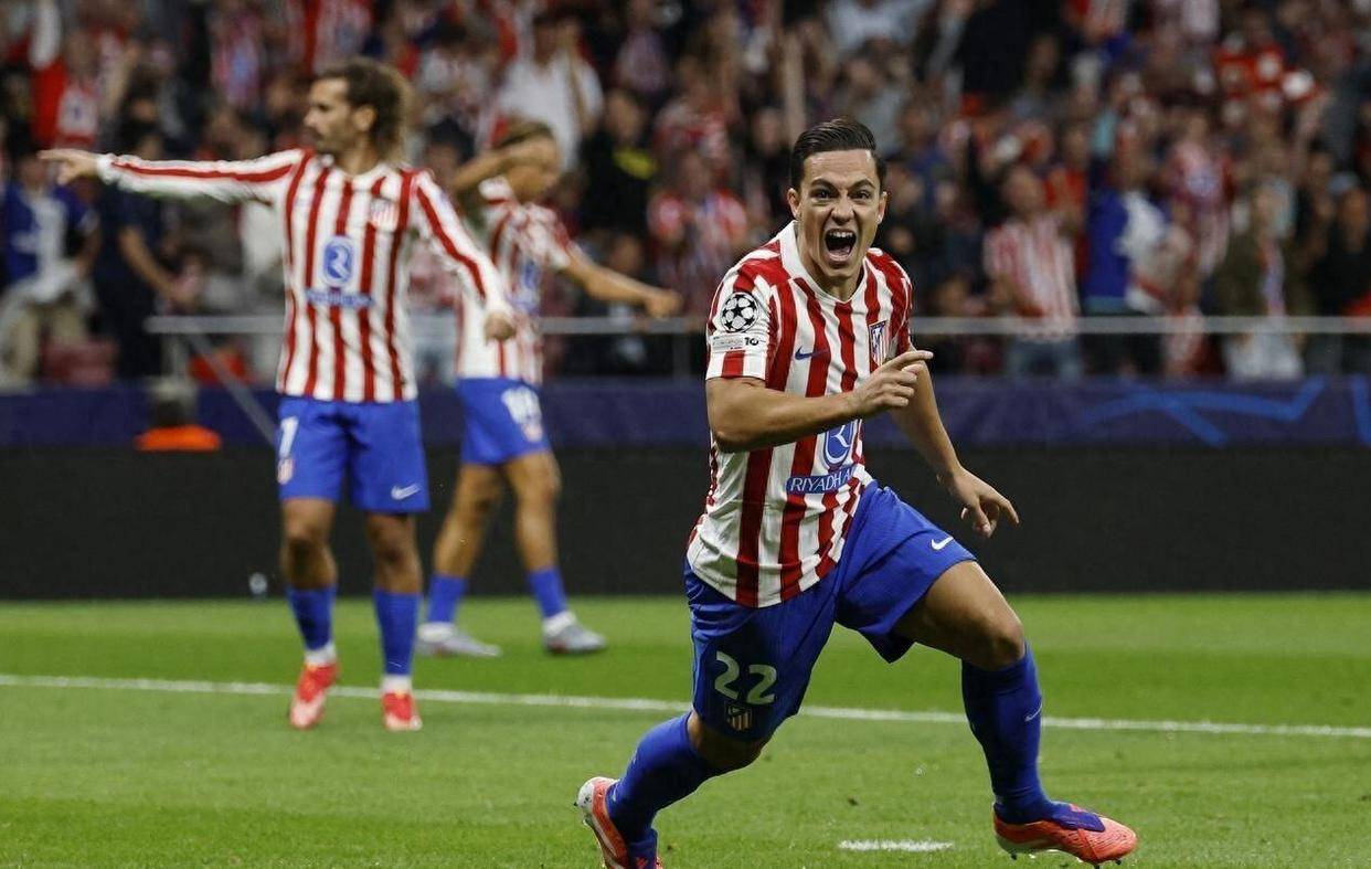 马竞5-1狂屠德甲劲旅!阿尔瓦雷斯2传1射封神,格列兹曼200球里程碑